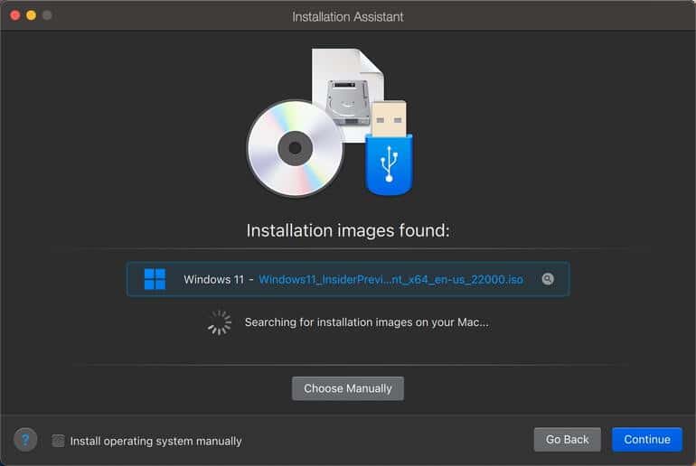 install windows 11 mac - parallels installation assistant