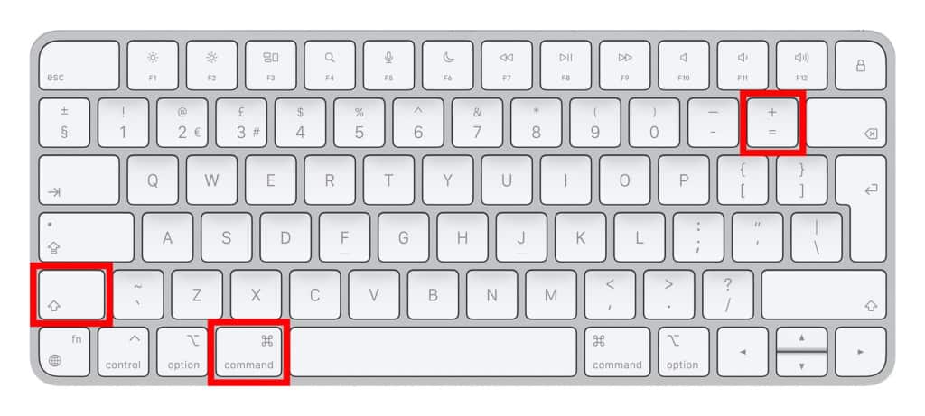 type squared on mac keyboard