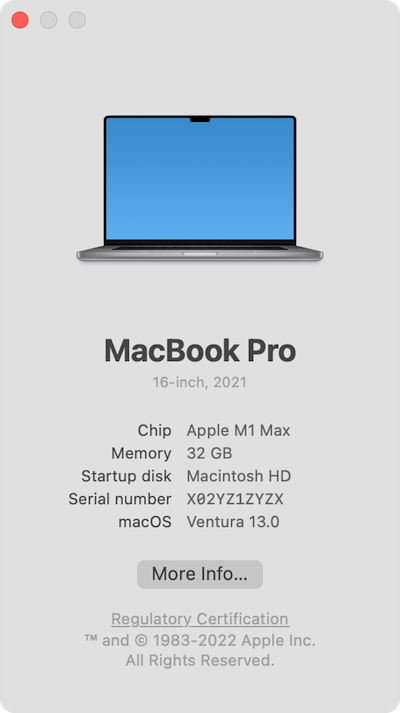 which version macos