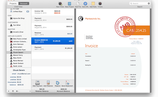invoicing software for mac - cover