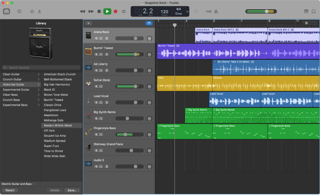 music software mac beginners - garageband
