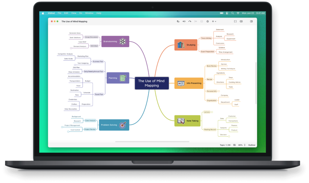 xmind mind mapping software