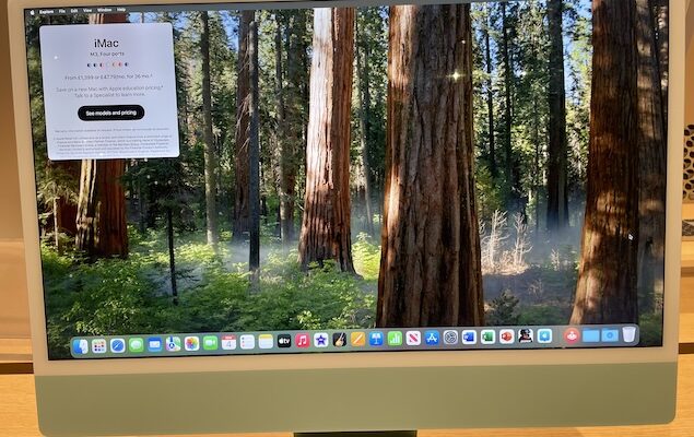 use imac as external display - cover