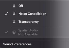 spatial audio not available mac