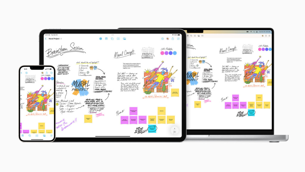 brainstorming mind mapping mac app - freeform