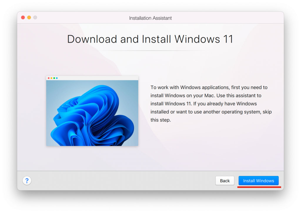 install windows 11 mac parallels setup