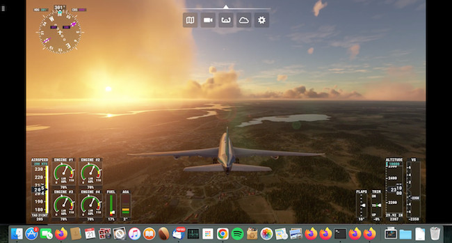 microsoft flight simulator for mac - cover
