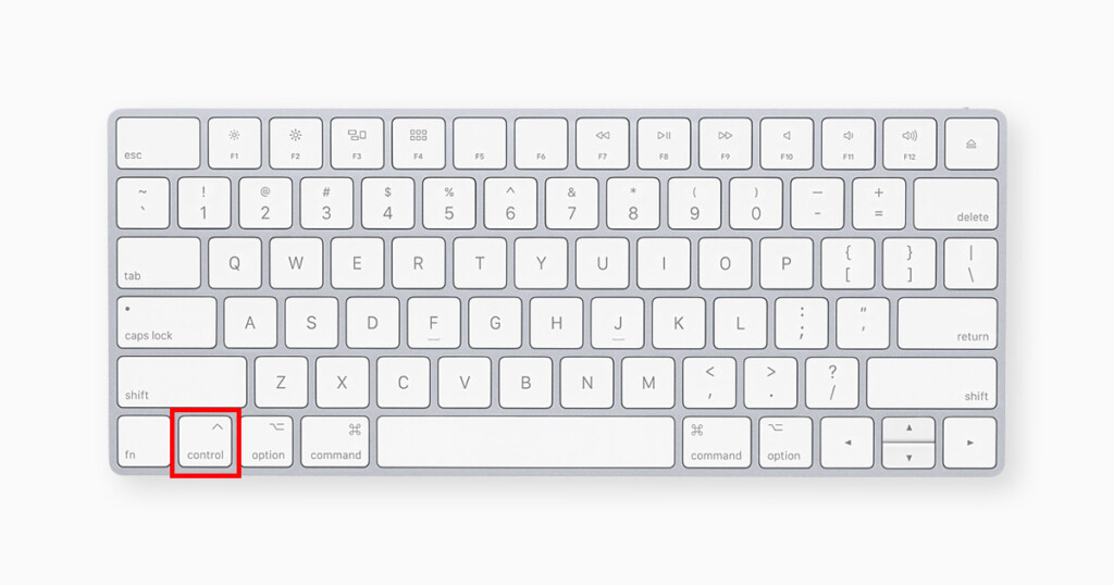how to right click on mac - ctrl key