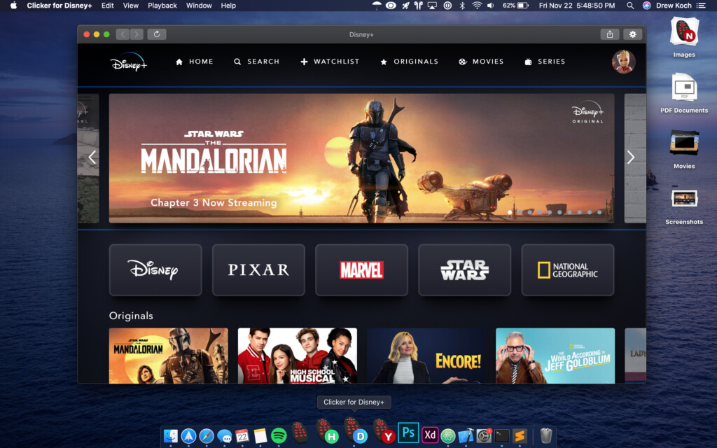 how to download disney+ on mac