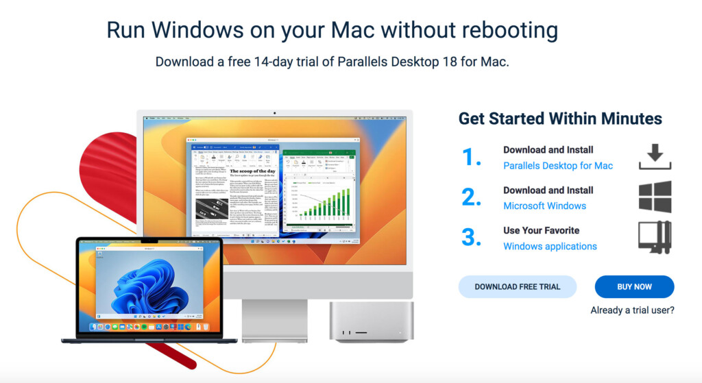 install windows 11 on mac - parallels installer