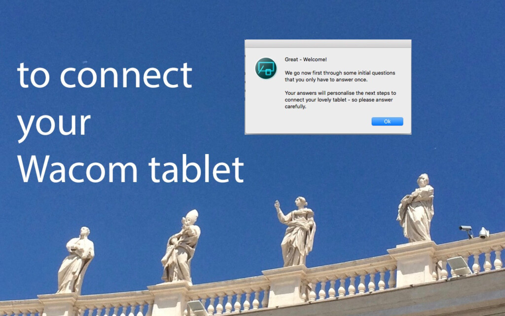wacom tablet not working mac - connect my tablet
