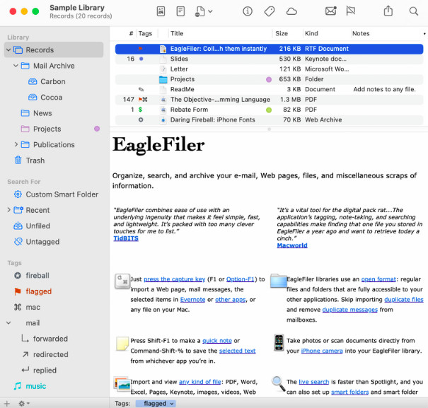 best onenote alternative for mac - eaglefiler
