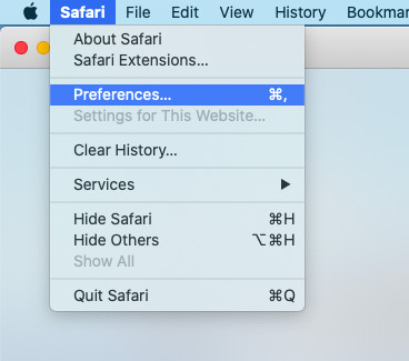 run internet explorer on mac - safari preferences