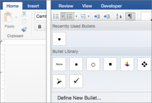 How To Type A Bullet Point On a Mac (inc. Word, Pages & Excel)