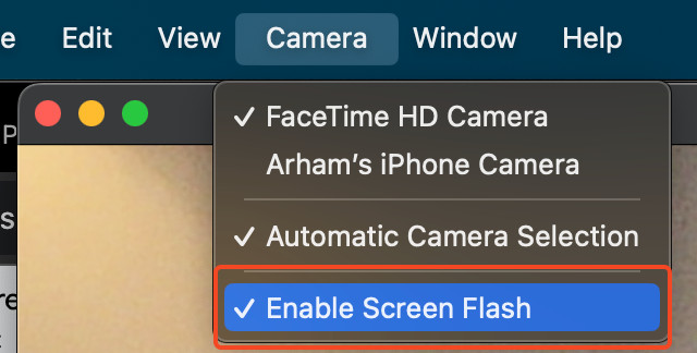 How to Turn off the Countdown or Flash When Taking Photos on a Mac