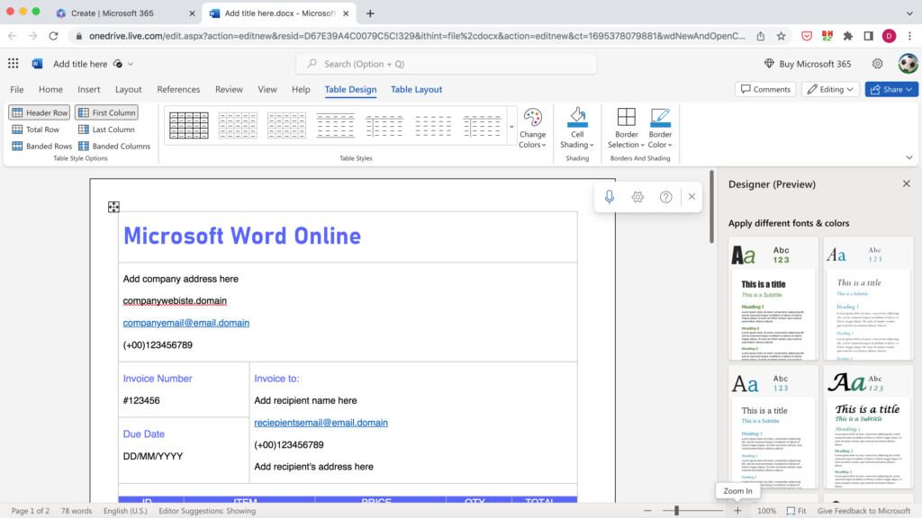 microsoft word for mac free - word for mac online