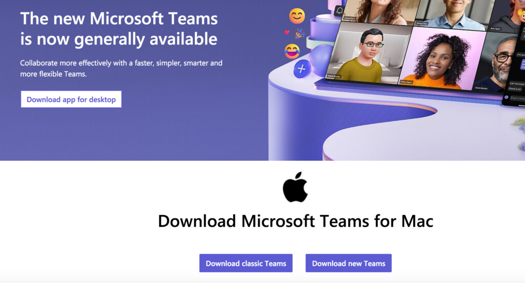 new teams for mac download