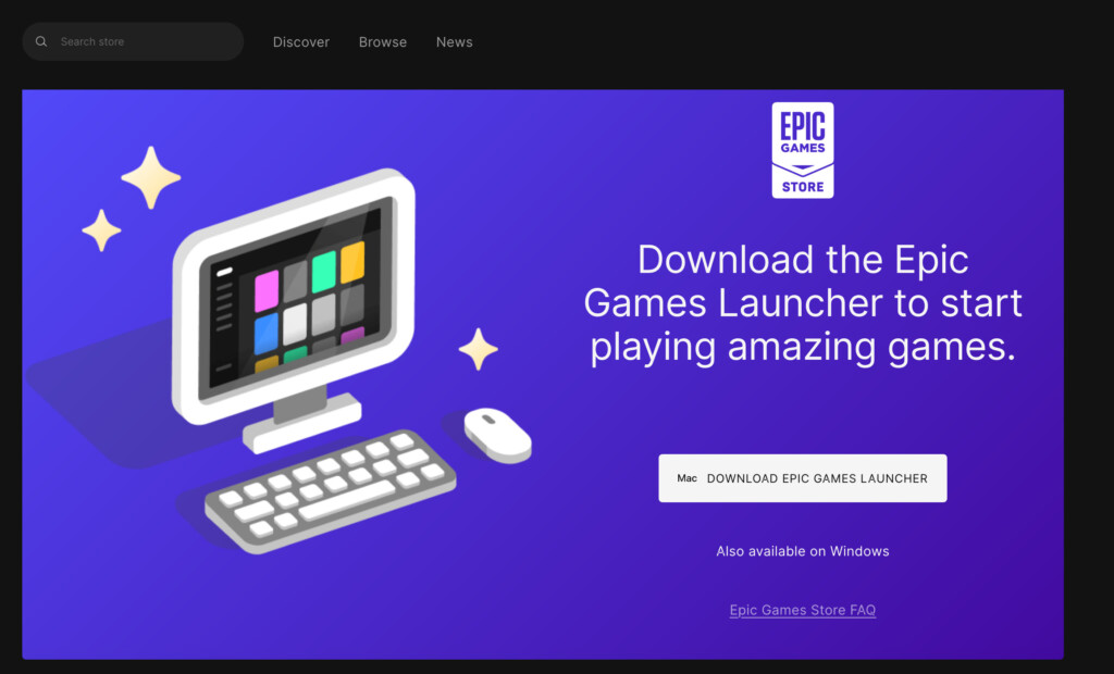 download epic games launcher for mac