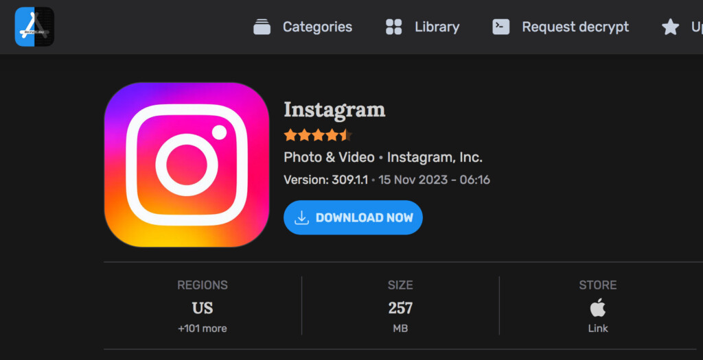 instagram ios app decrypt