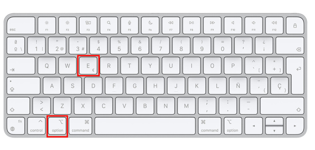 international keyboard euro key mac