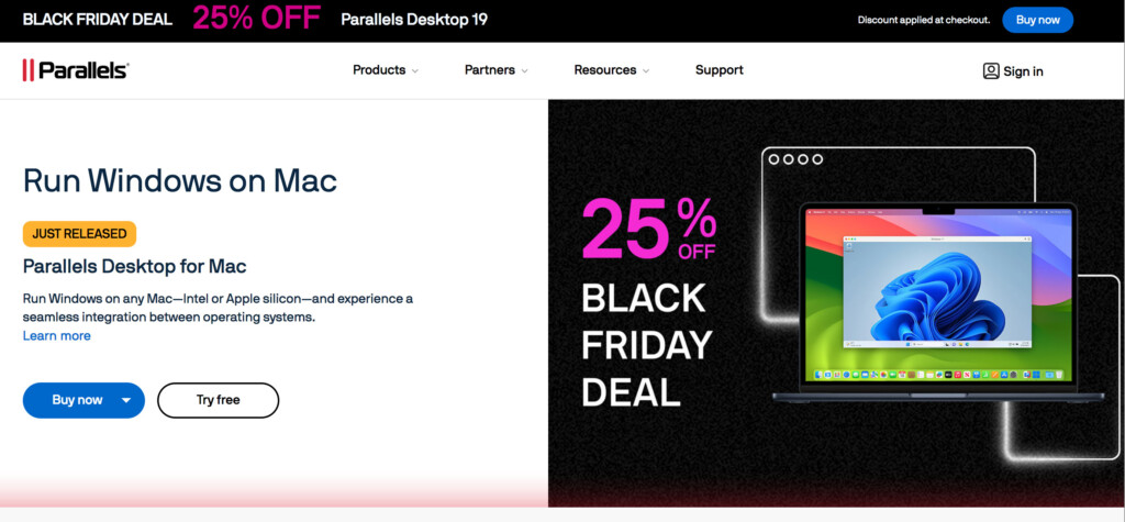 parallels black friday 2023