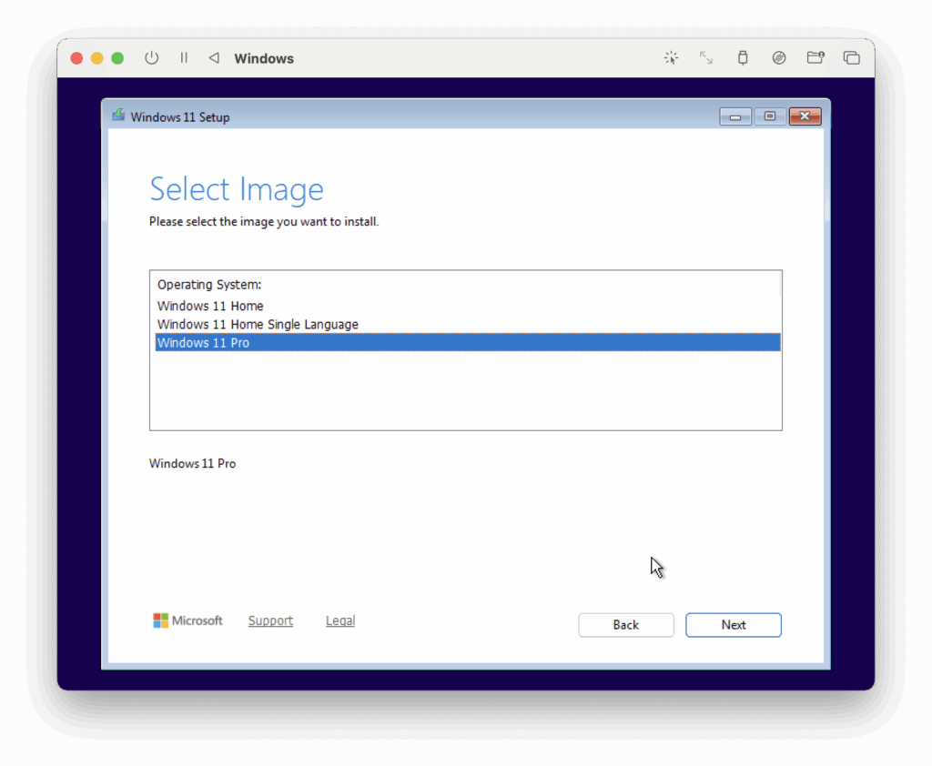 utm version of windows