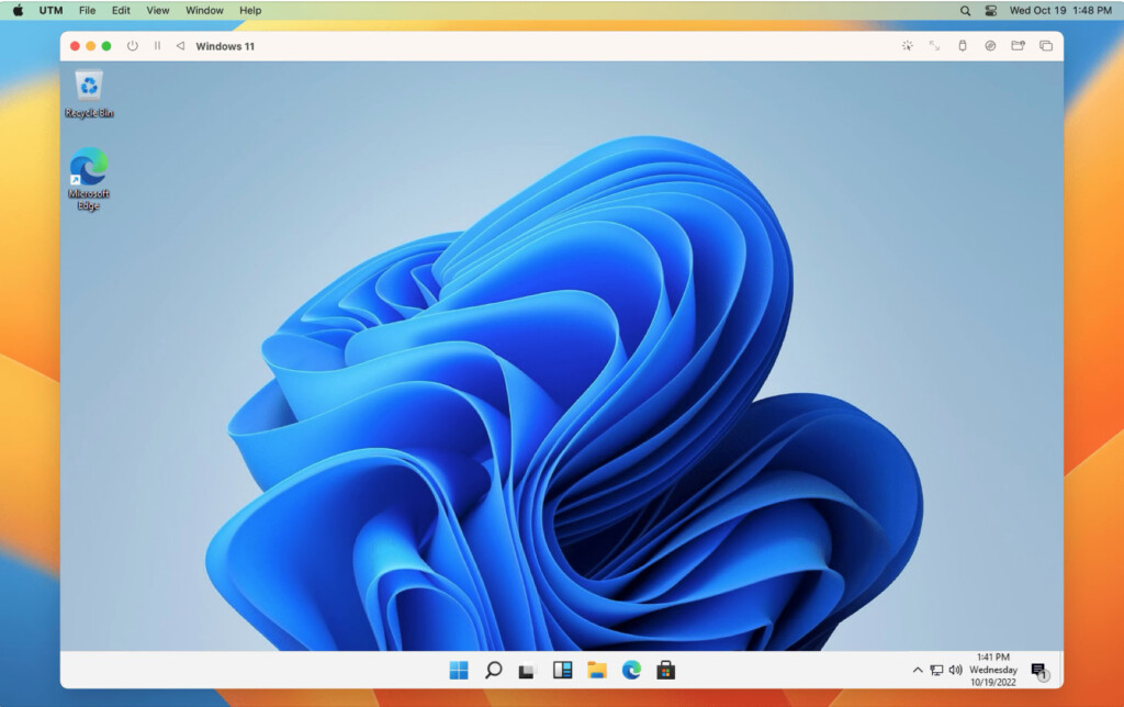 windows 11 running on apple silicon mac utm