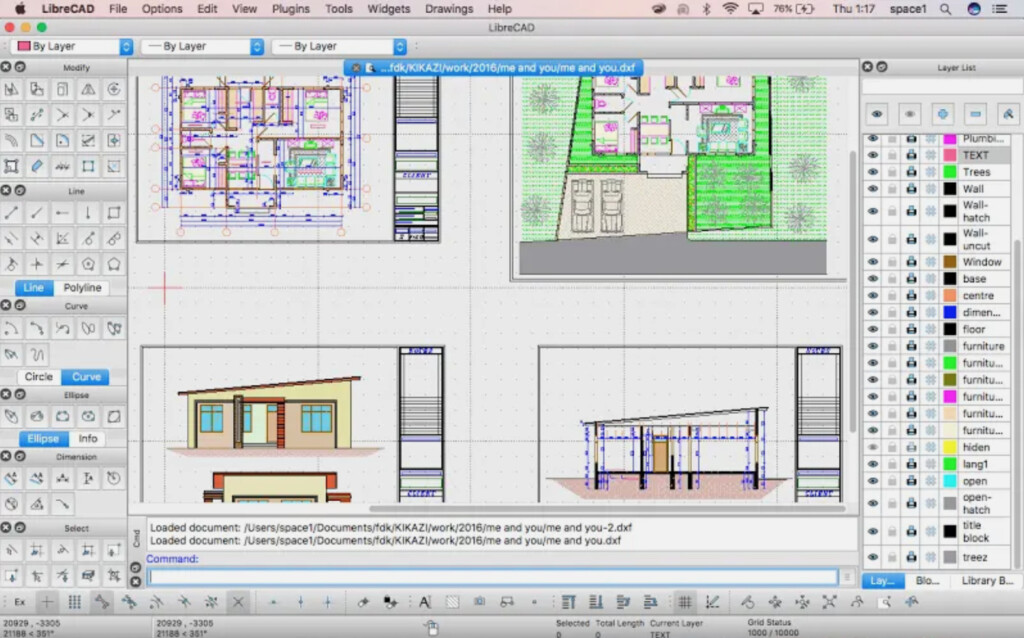 librecad for mac 2d cad