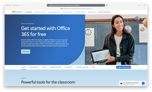 microsoft office 365 for education free - cover