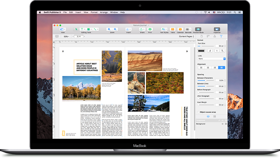 swift publisher for mac desktop publishing