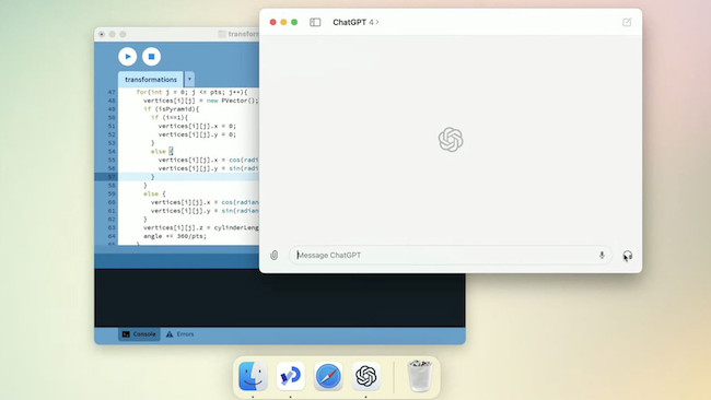 chatgpt for mac released - cover