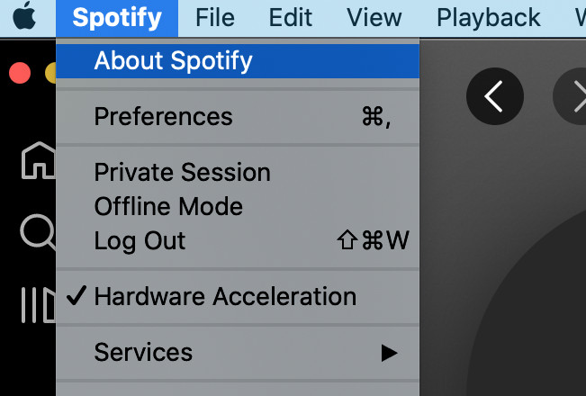 update spotify for mac - cover