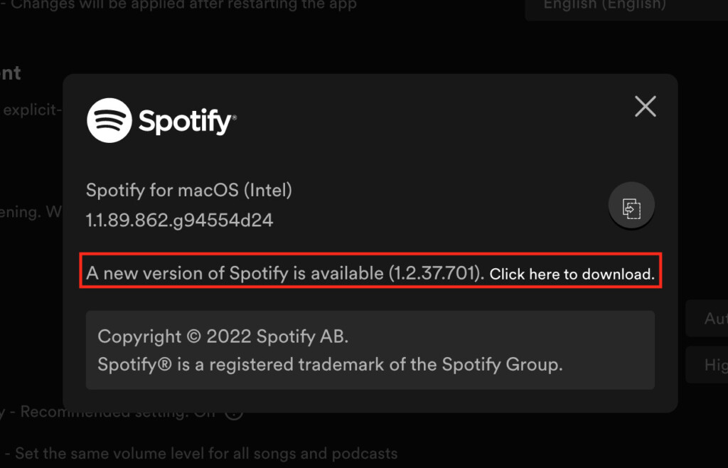 update-spotify-for-mac-manually