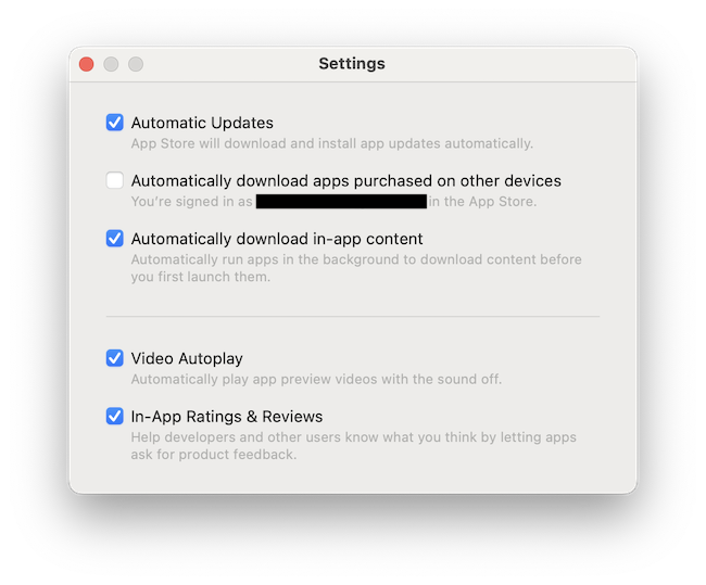 how to enable automatic updates mac app store