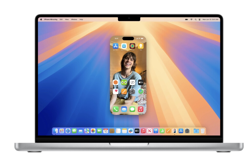 iphone mirroring in macOS Sequoia