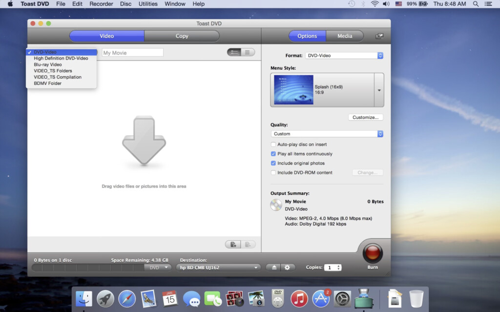 Toast DVD for Mac