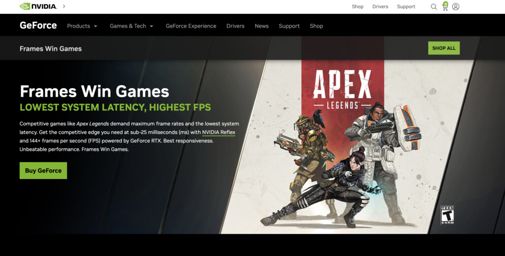 apex legends on geforce now