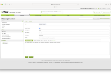 evoice fax review - cover