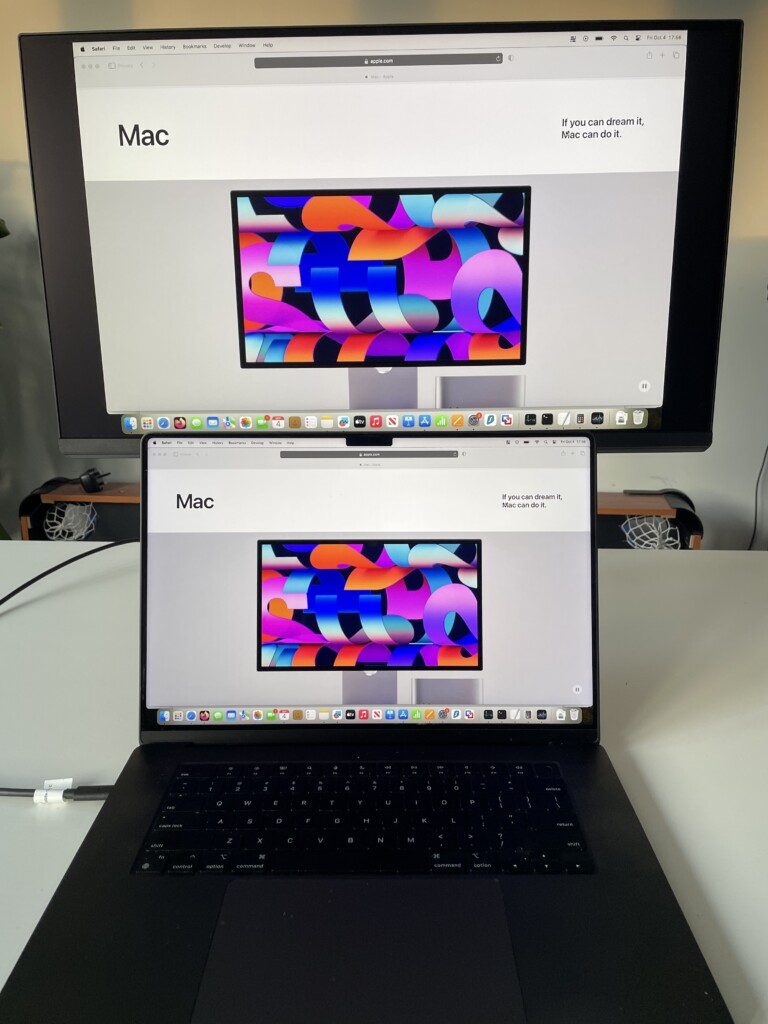 BenQ MA270U MacBook M-Book mode color matching