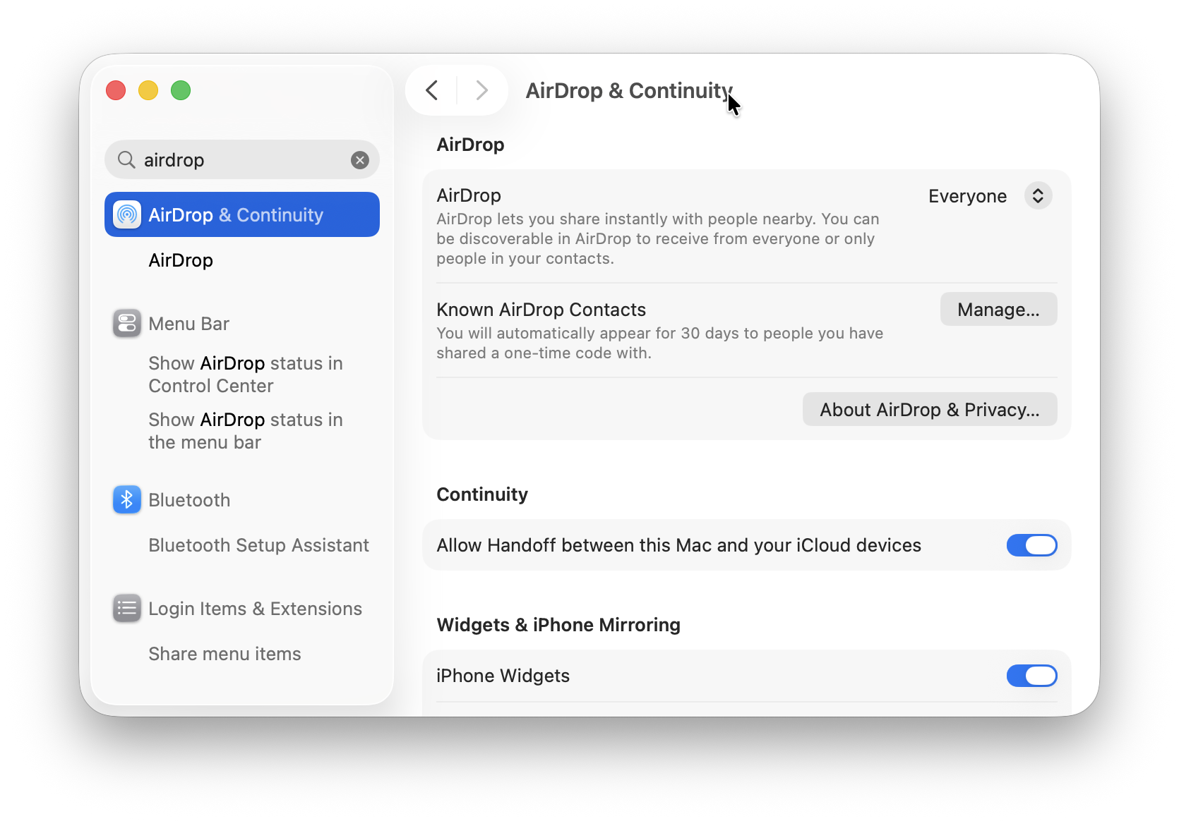 enable airdrop on mac