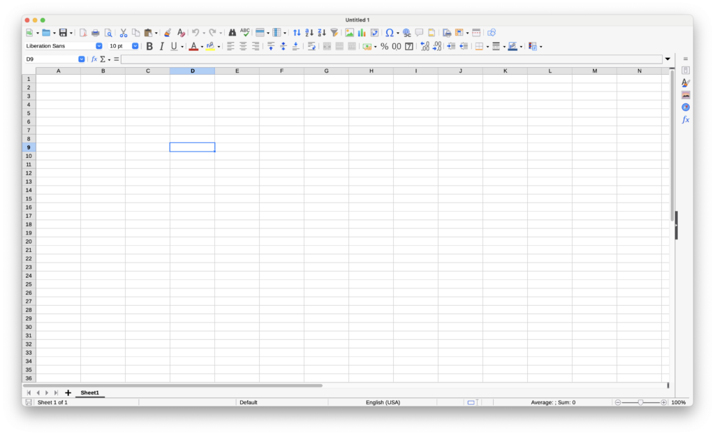 libreoffice calc