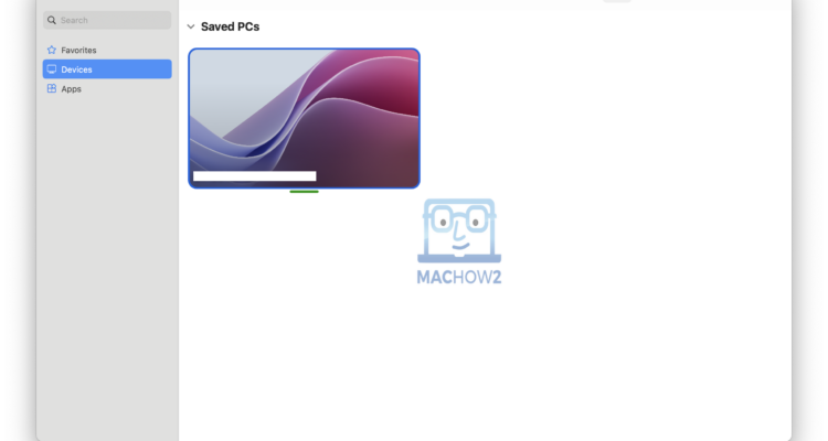windows app mac device list