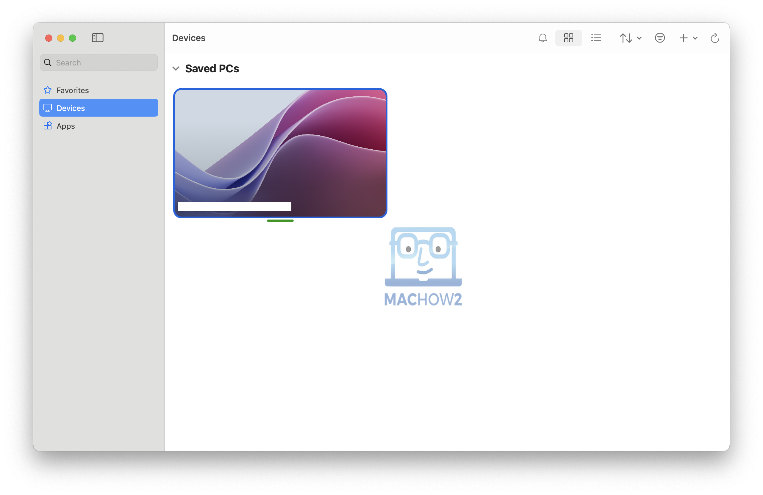 windows app mac device list