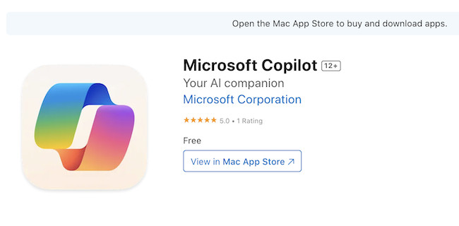 Microsoft Copilot for Mac released - cover