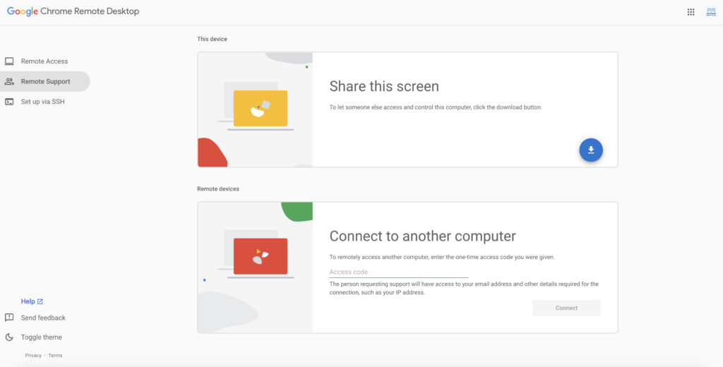 chrome remote desktop for mac