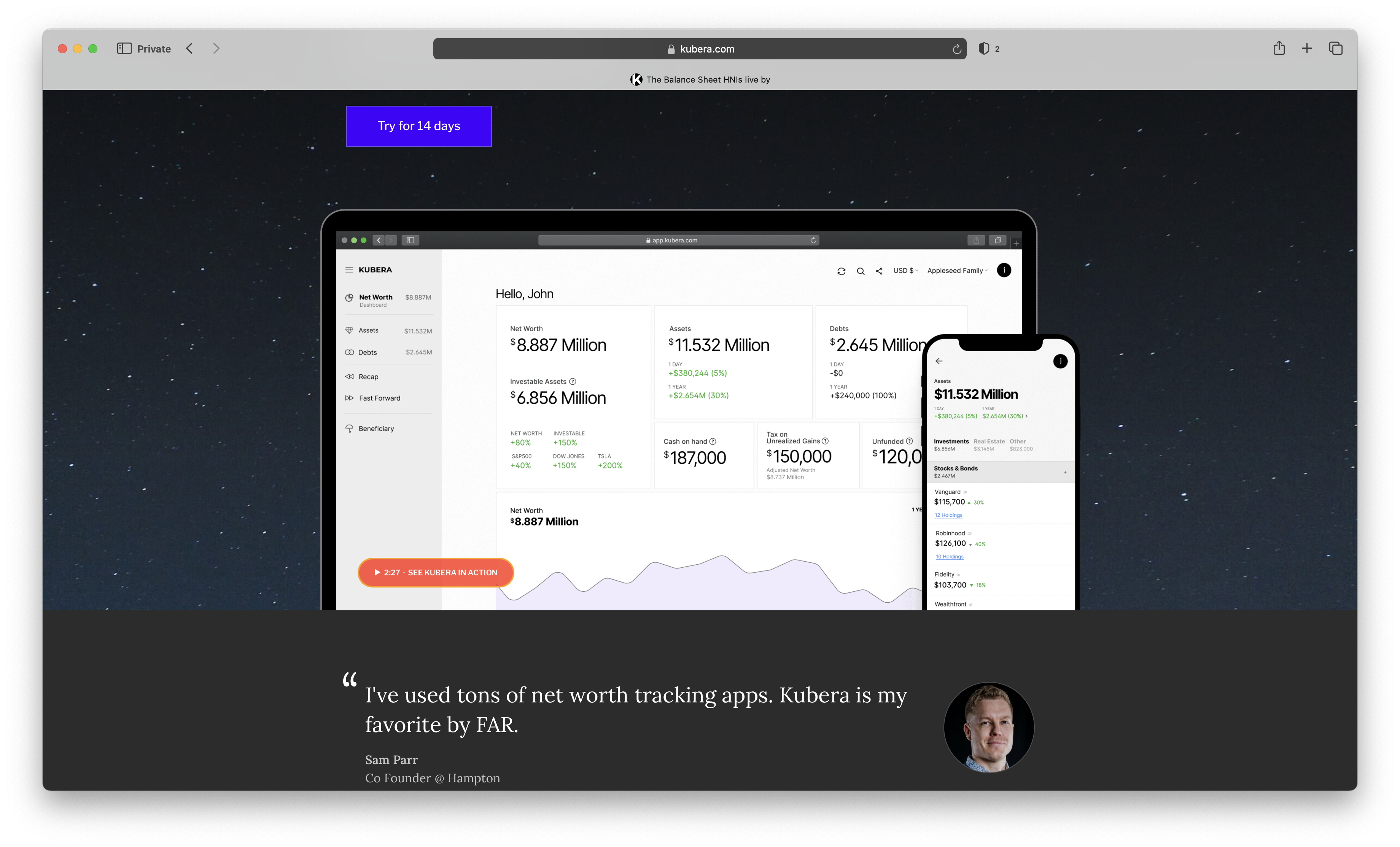kubera for mac