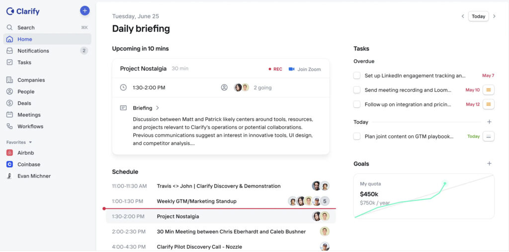 clarify crm