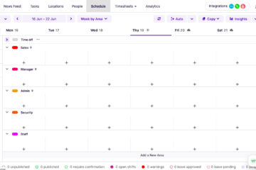 hr scheduling software mac
