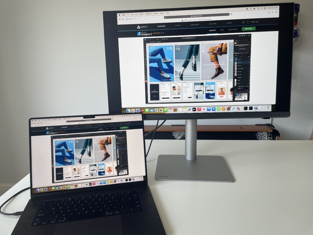 pd2730s connected to mac