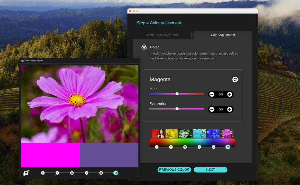 benq display colortalk on mac